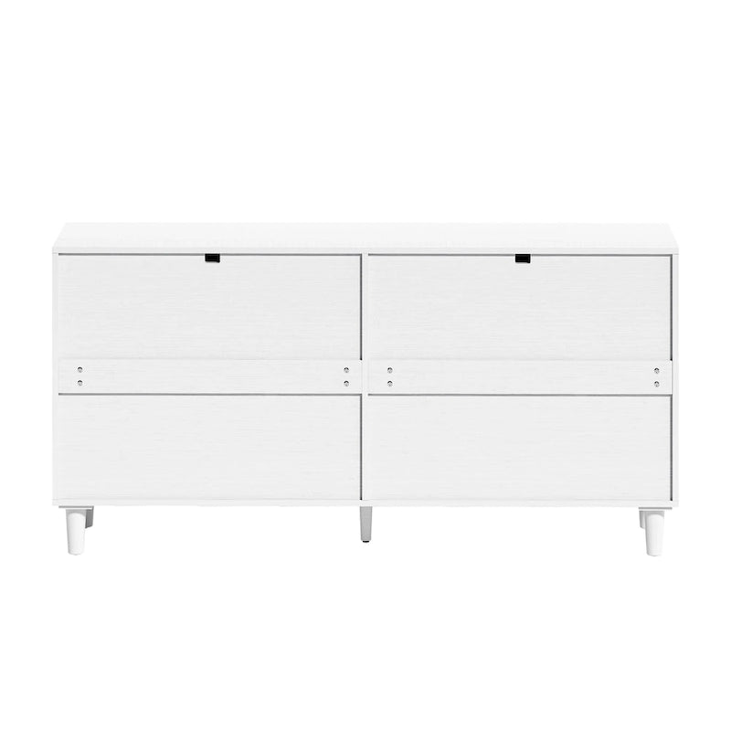 Commode de chambre en rotin avec tiroirs