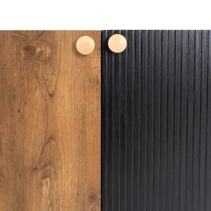 Meuble TV scandinave, Meuble télé pour TV 70 pouces, Meuble de rangement