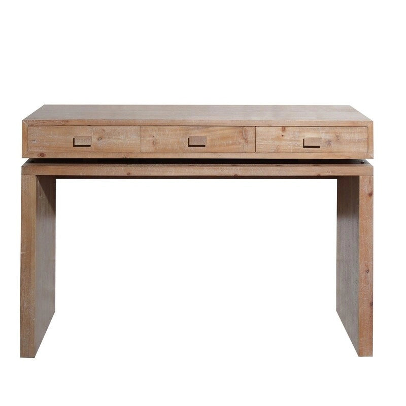 47 Table d'entrée avec tiroirs, Table console en bois pour entrée, couloir, hall, bureau
