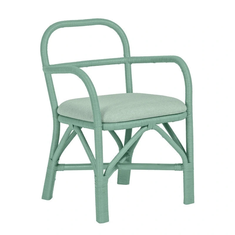 Chaise de salle à manger en rotin