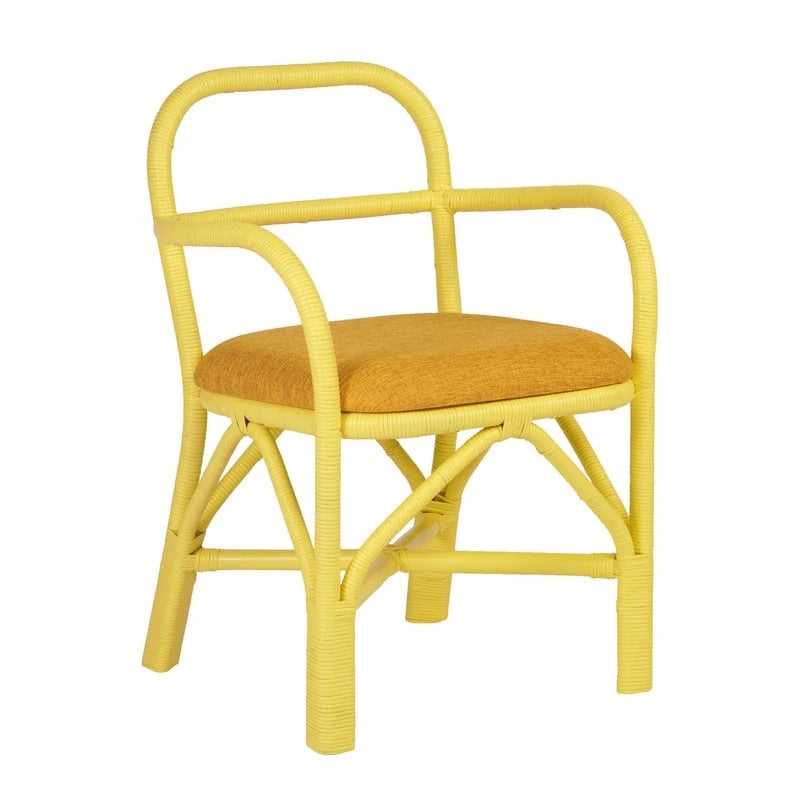 Chaise de salle à manger en rotin