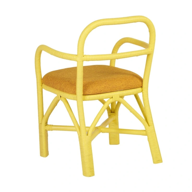Chaise de salle à manger en rotin