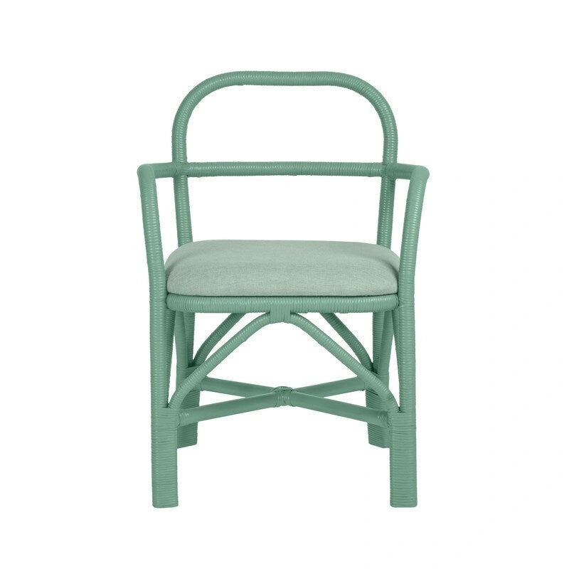 Chaise de salle à manger en rotin