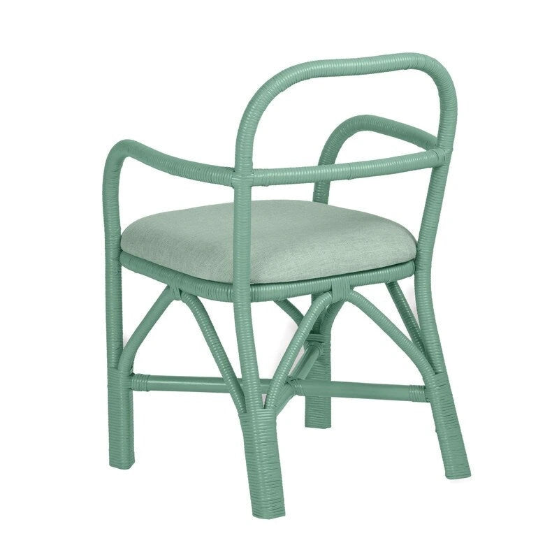 Chaise de salle à manger en rotin