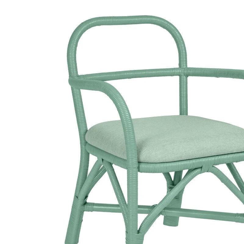 Chaise de salle à manger en rotin
