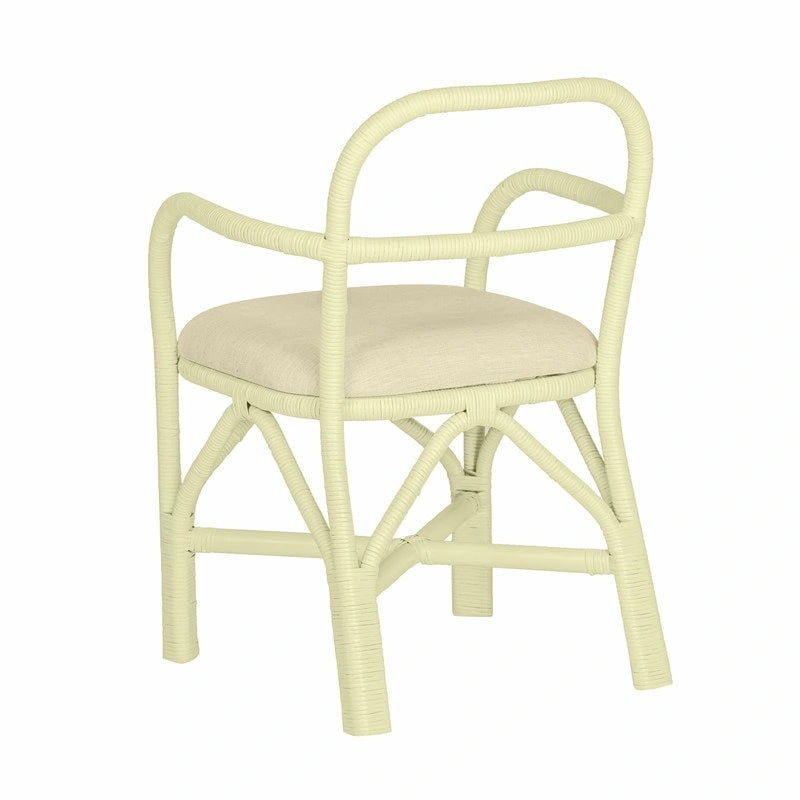 Chaise de salle à manger en rotin