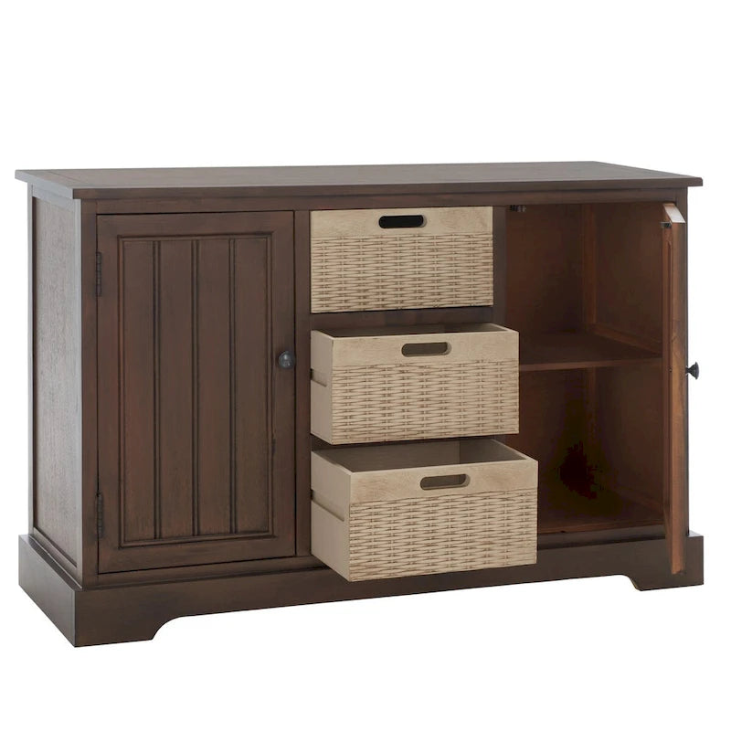 2 tiroirs et 3 paniers amovibles - 39,8 L x 12,5 P x 29,5 H - 41Lx13Px26H