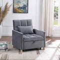 Canapé-lit convertible, fauteuil réglable avec oreiller, fauteuil-lit multifonctionnel